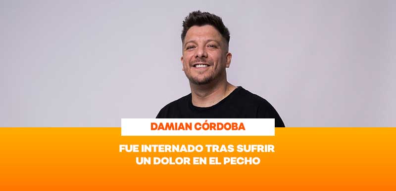 INTERNARON A DAMIAN CÓRDOBA
